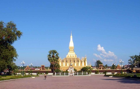 Khi người Việt trẻ du học “hàng xóm” - 2 Bình yên Vientiane. Ảnh: Internet.