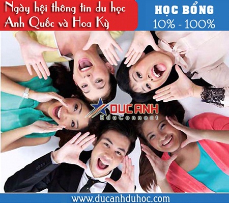Ngày hội thông tin du học Anh - Mỹ: Học bổng đến 100% học phí - 1 I. Chương trình học bổng: