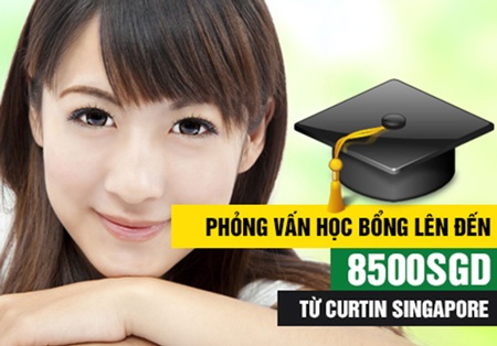 Phỏng vấn học bổng lên đến 8500SGD từ Curtin Singapore