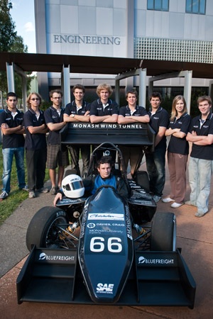 Giải đua xe Công thức 1 và các trường đại học danh tiếng - 2 Đội đua Monash Motorsport