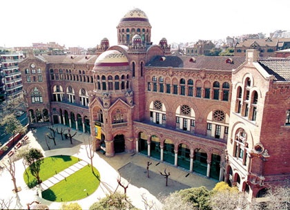 Một góc trường đại học Autonomous of Barcelona