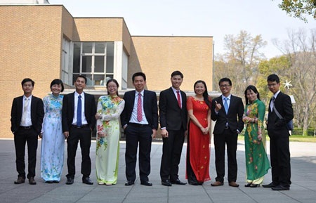 Chương trình đào tạo thạc sĩ Okayama- Huế tuyển sinh khóa 8 năm 2014 - 1 Học viên khóa 6 (2012-2015) tại Đại học Okayama