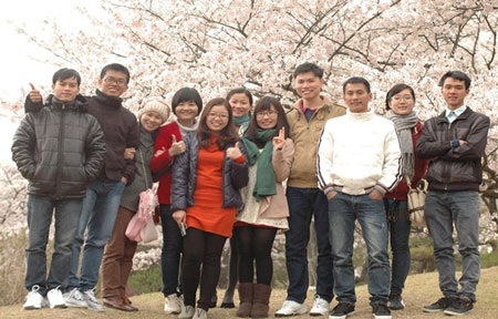 Chương trình đào tạo thạc sĩ Okayama- Huế tuyển sinh khóa 8 năm 2014 - 3 Học viên khóa 6 (2012-2015) tại Đại học Okayama