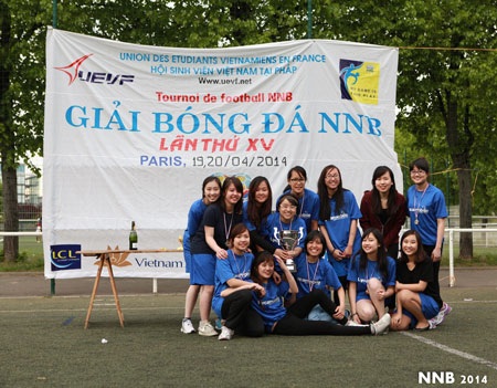 Sôi nổi và hấp dẫn giải bóng đá SVVN tại Pháp - NNB 15 - 5 Đội vô địch giải, Only Lyon