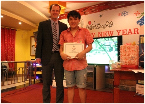 Bằng việc thể hiện xuất sắc bài hát Listen, bạn Lê An Khang đã giành giải Nhì của cuộc thi 