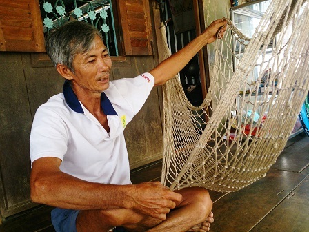 Huyền thoại cá hô khổng lồ trên dòng Cửu Long - 2 Ngư dân Nguyễn Văn Ba