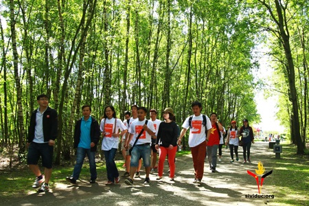 Mỗi bước chân là một dấu yêu thương