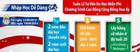 Tuần lễ tư vấn du học miễn phí – Các trường CĐ cộng đồng Mỹ là đối tác của Capstone Việt Nam - 2 Có phải học phí ở cácĠtrường Cao đẳng và Đại học ở Hoa Kỳ là rất đắt đỏ?