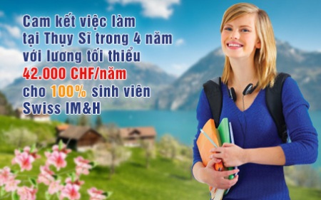 Du học Thụy Sỹ: Cam kết việc làm sau tốt nghiệp - 1 Chương trình vừa học vừa làm – Tiền đề vững chắc cho tương lai