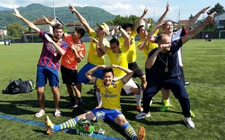 Grenoble - Chảo lửa 2014 - 1 Đội vô địch : Việt kiều Grenoble