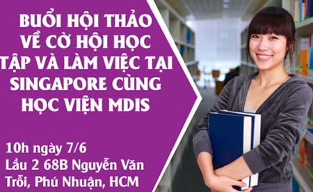 Cơ hội việc làm tại Singapore cùng nỗ lực của trường MDIS - 3 Học viện