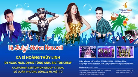 Đại tiệc Pool Party - Đắm mình trong “Thiên đường nhiệt đới Hawaii” - 1 Đại tiệc Pool Party - Đắm mình trong “Thiên đường nhiệt đới Hawaii”