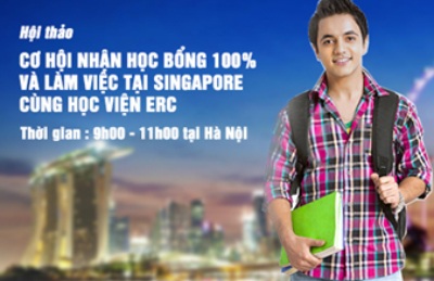 Cơ hội nhận học bổng 100% và làm việc tại Singapore cùng Học viện ERC - 5 Khách sạn Big – niềm tự hào của tập đoàn ERC