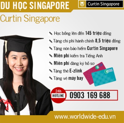 Tuần lễ tư vấn du học Singapore – Đại học Curtin - 3 Mọi chi tiết xin vui lòng liên hệ: