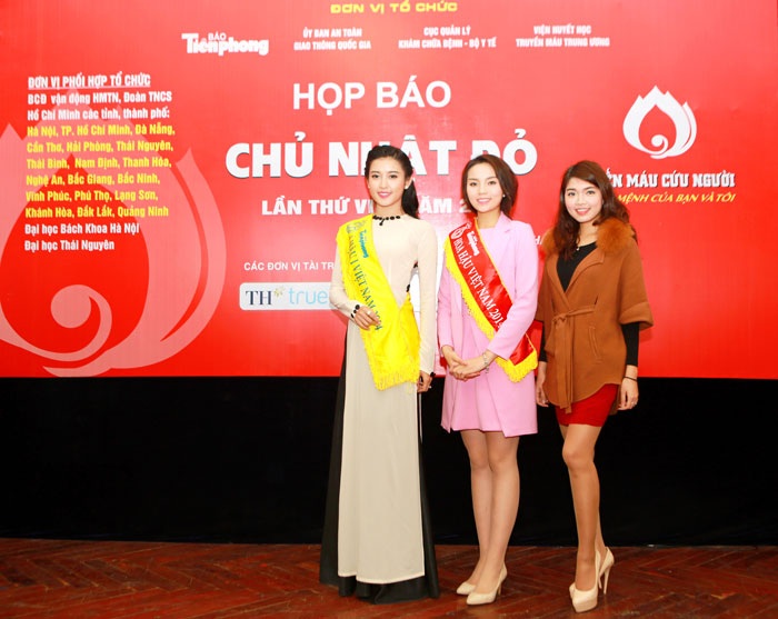Kỳ Duyên, Huyền My sẽ hiến máu trong ngày Chủ nhật Đỏ - 1 Kỳ Duyên, Huyền My sẽ hiến máu trong ngày Chủ nhật Đỏ