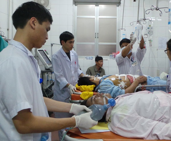 Nhiều trường hợp tai nạn, ẩu đả vì bia rượu trong dịp nghỉ lễ - 1 Các ca TNGT, ẩu đả vì không làm chủ được khi có hơi men để lại những