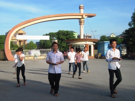 Trường ĐH Hồng Đức - Cụm thi số 24 Kỳ thi THPT quốc gia năm 2015