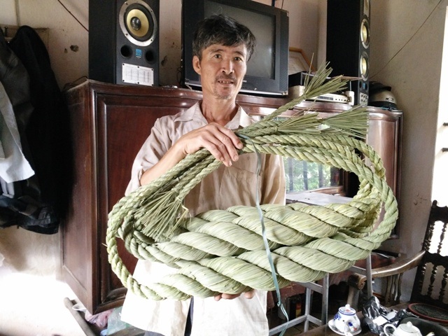 Những con mìn gia đình anh Chiến làm ra trong một ngày sẽ được đem đi nhập để lấy tiền công