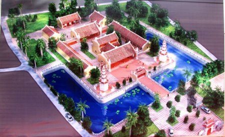 Phối cảnh chùa Hoằng Phúc sau khi hoàn thành