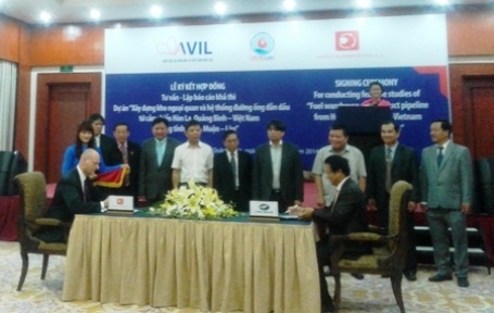 Khảo sát dự án đường ống dẫn dầu từ Quảng Bình sang Lào