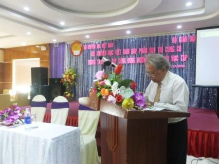 GS.TSKH-NGND, Phó Chủ tịch Hội Khuyến học Việt Nam 