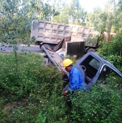 Hiện trường vụ tai nạn