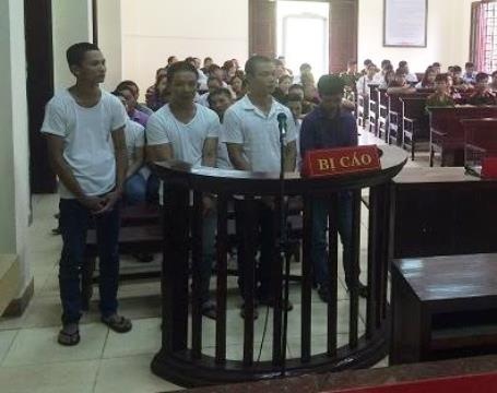 Nhóm đối tượng tại phiên tòa phúc thẩm