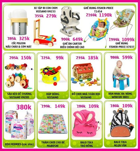 - 400 quà tặng cho khách hàng tới tham quan và mua sắm.