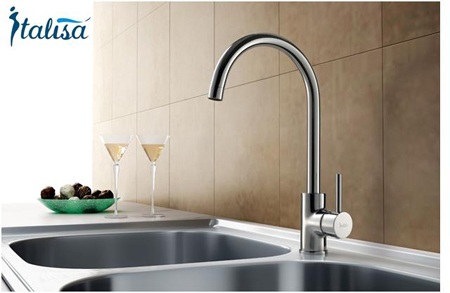 Đường nét mượt mà, sang trọng trong mỗi sen vòi cao cấp Italisa