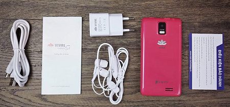 Smartphone VIVAS Lotus S2 mới ra mắt của VNPT