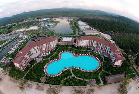 Toàn cảnh Vinpearl Phú Quốc nhìn từ trên cao