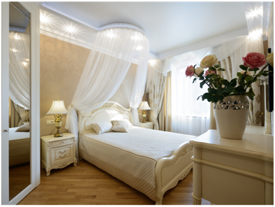 Phòng ngủ lãng mạn cho cảm xúc thăng hoa