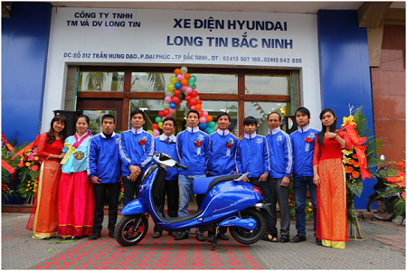 Khai trương thương hiệu Hyundai Ebike – xe điện Hyundai tại Bắc Ninh