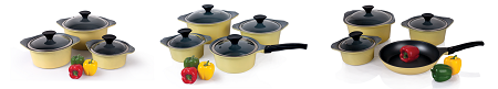 Xu hướng lựa chọn bộ nồi chảo chống dính ceramic của mẹ Việt - 2 Series bộ nồi Korea Star với nhiều kiểu ghép bộ linh hoạt