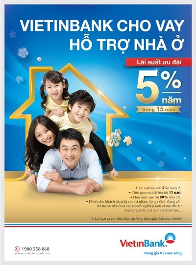 Mở rộng chương trình “VietinBank cho vay và hỗ trợ nhà ở”