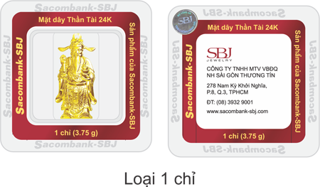 Vàng nhẫn thần tài SBJ - Thương hiệu của sự may mắn