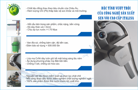 Italisa tự hào sở hữu một trong những dây chuyền