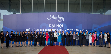 Amkey Việt Nam tổ chức thành công sự kiện Khởi động thị trường 2015 - 3 Đội ngũ lãnh đạo Tập đoàn AFG, lãnh đạo và thủ lĩnh Amkey Việt Nam