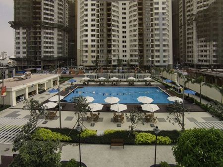 Dự án CHCC Him Lam Chợ Lớn. Q6 đã xây xong, tháng 9 bàn giao nhà. Giá từ 1,8-2,2 tỷ đồng