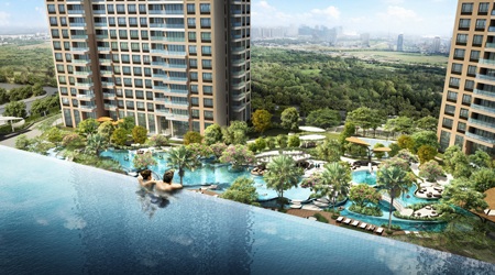 Cơ hội đầu tư với dự án căn hộ mang phong cách nghỉ dưỡng tại Quận 2, Tp. HCM - 2 Phối cảnh hồ bơi