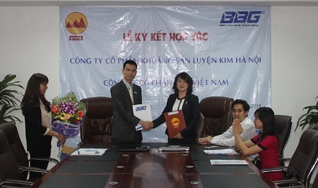 Ký kết hợp tác khai thác giữa công ty BBG và HMM