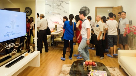 Park Hill chính thức khai trương khu nhà mẫu