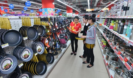 Nguồn hàng phong phú sẵn sàng phục vụ người tiêu dùng
