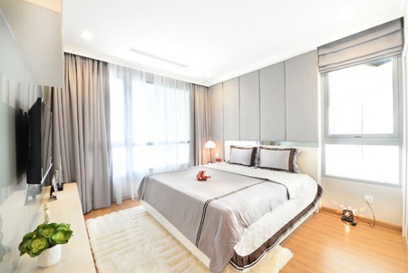 Phòng ngủ ấm cúng và sang trọng