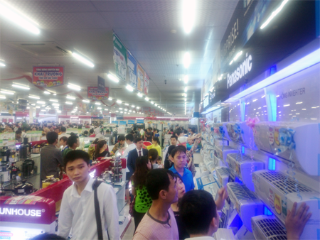 Trời nóng, mặt hàng điều hòa được tìm mua mạnh