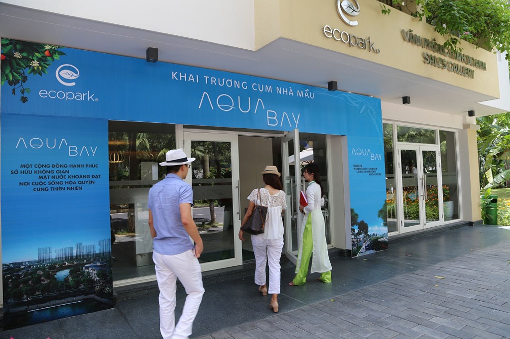 Khai trương cụm nhà mẫu Aqua Bay – Những tác phẩm kiến trúc độc đáo