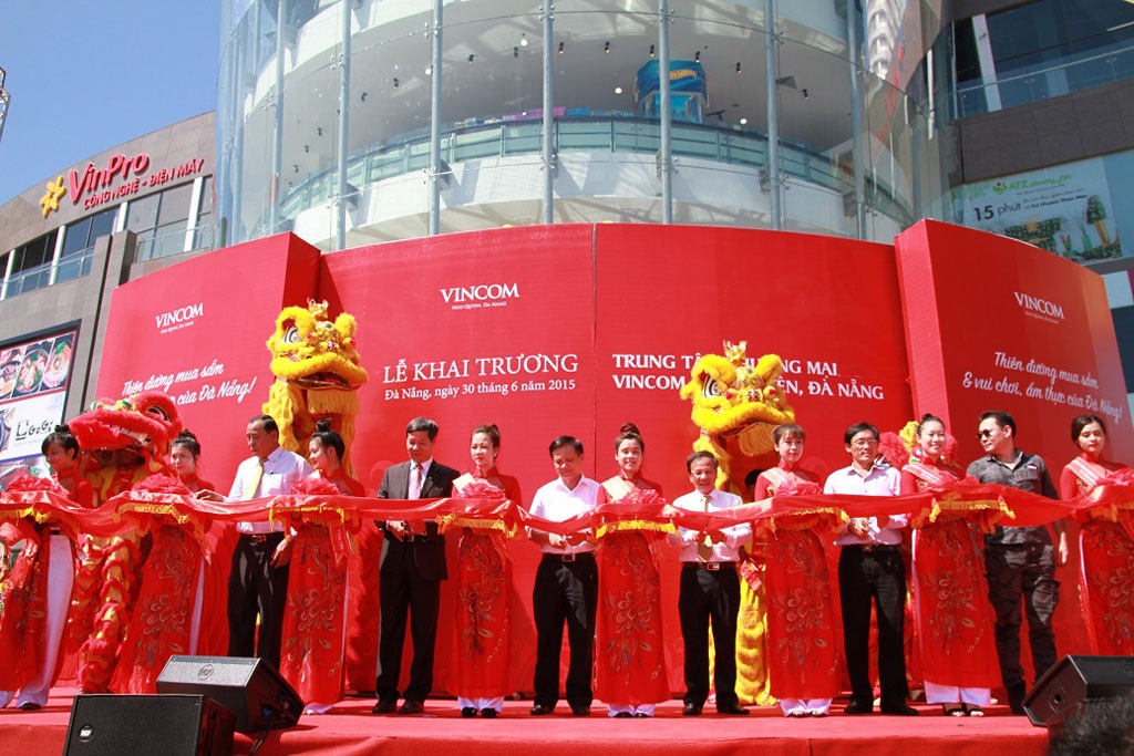 Khai trương TTTM Vincom đầu tiên tại Đà Nẵng