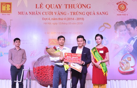 04 giải nhì trị giá 63.000.000 đồng gồm: