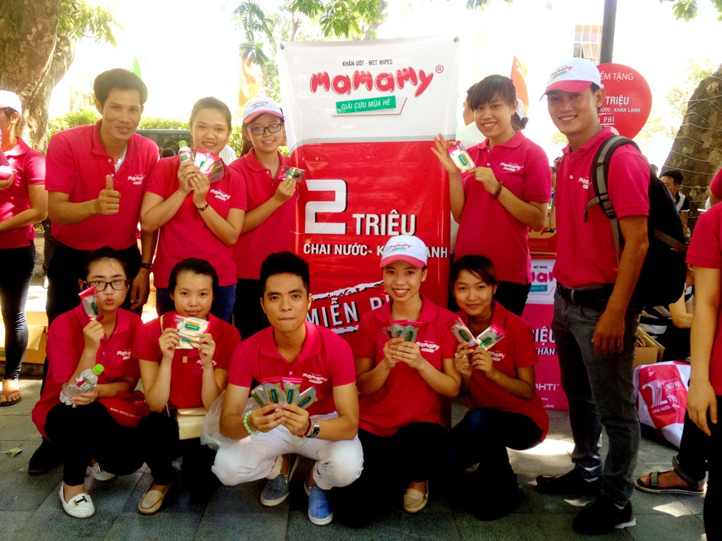 5h30 sáng ngày đầu tuần, tất cả đội quân tình nguyện của Mamamy