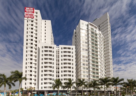 Hình thực tế khu căn 
hộ cao cấp Him Lam Riverside, Q.7 với 931 căn hộ